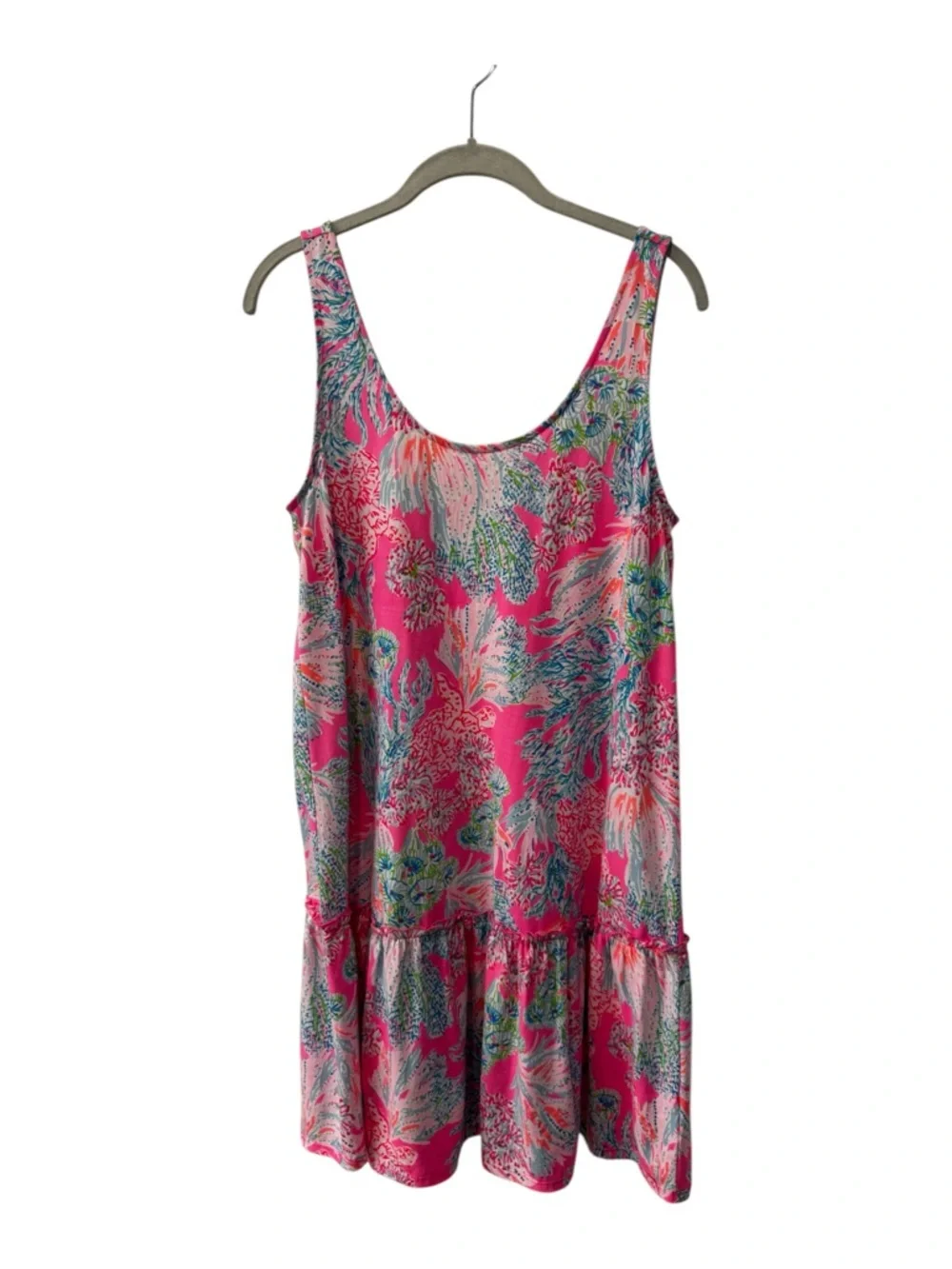 Lilly Pulitzer Skyelar Tank Dress Prosecco Pink Sz S - Picture 7 of 11